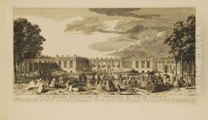 Vista Del Trianon En Versalles by Jacques Rigaud