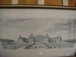 Vue Du Chateau De Chambord by Jean-Baptiste Rigaud