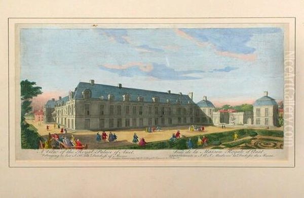 A View Of The Royal Palace Of Anet - view 1
