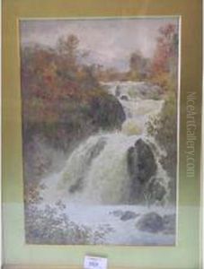 View Of Colwith Force by Cuthbert Rigby