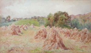 Cornfield At Spy Hill by Cuthbert Rigby