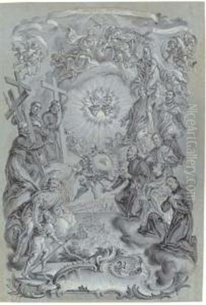 A Study For A Frontispiece - view 1