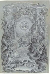 A Study For A Frontispiece A Study For A Frontispiece