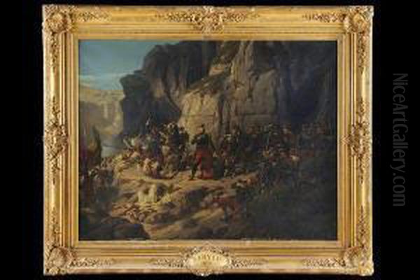 Le Lieutenant-colonel Espinasse Soutenant Un Combat D'arriere Garde - view 1
