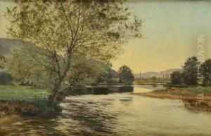Bord De Riviere by Albert Gabriel Rigolot
