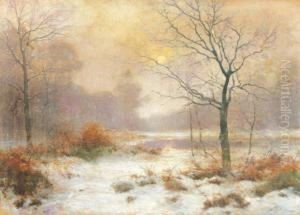 Bord D'etang L'hiver by Albert Gabriel Rigolot