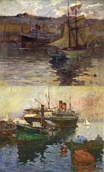 Navires Dans Le Port D'alger - view 1