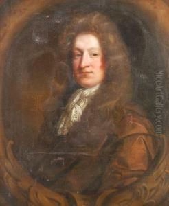 Portrait Of Agentleman by John Riley