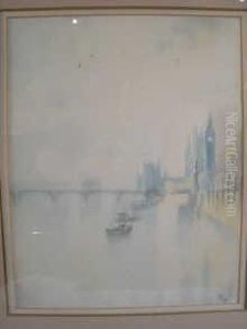 Thethames At Westminster by Nicholas Riley