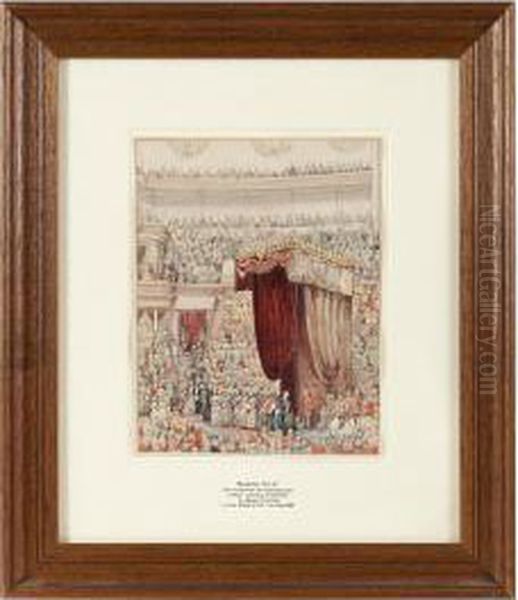 The Ceremony Of The Opening Of The Colonial Exhibition By Queen Victoria - view 1