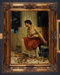 Circe Aguardando A Chegada De Ulisses by Thomas Riley