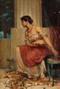 Circe Watching The Landing Of Ulysses by Thomas Riley