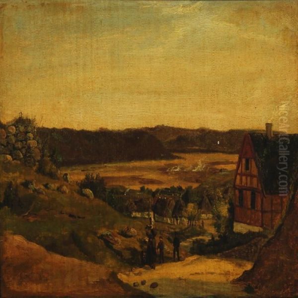 Landscape With Village - view 1