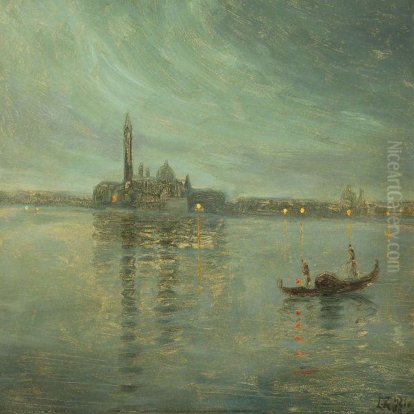 View From Venice By Night - view 1