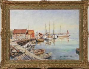 Fiskelage Bohuslan by Algot Viktor Ringstrom