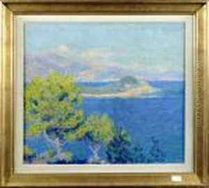 Paysage Mediterraneen by Lucien Rion