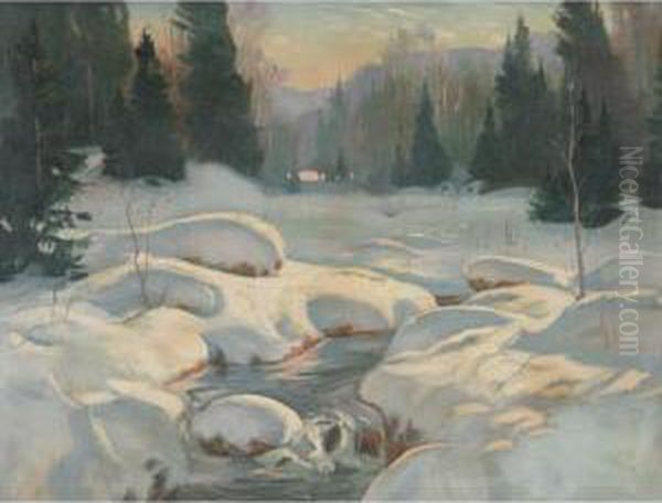 Winter Sunset - view 1