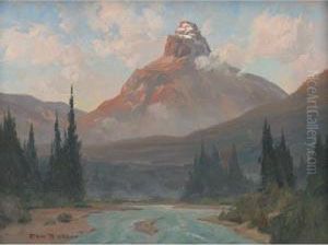 Alberta Lake by Eric John Benson Riordon