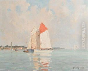 Peaceful Evening, Brittany by Eric John Benson Riordon
