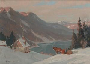 The Road Home, Laurentians Country by Eric John Benson Riordon