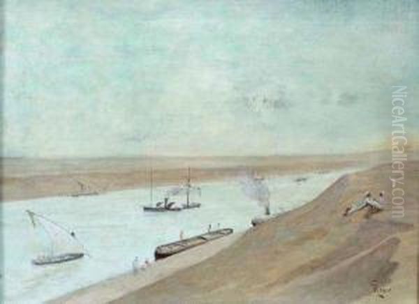 Bateaux Sur Le Fleuve En Afrique Du Nord - view 1