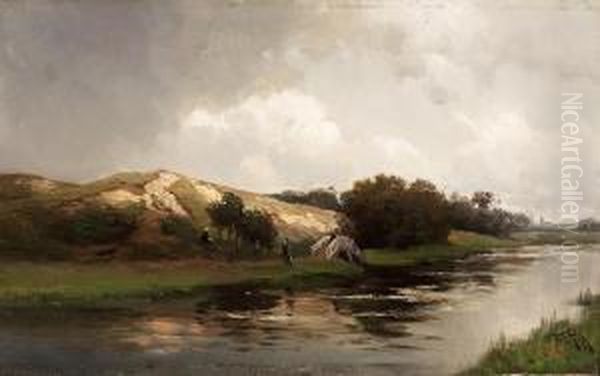 Nearing Storm In The Dunes Of Scheveningen - view 1