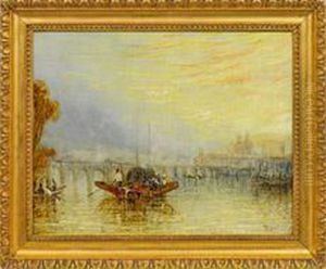 Morgenstimmung Invenedig by Virgilio Ripari