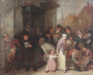 The Post Office, Letters Of Grief And Joy by Edward Villiers Rippingille