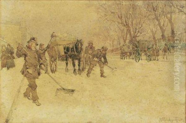 Clearing The Snow - view 1