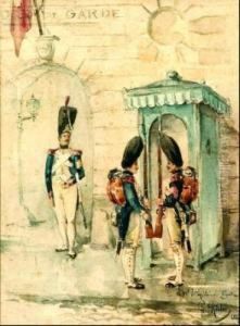 Cambio De Guardia by Charles Auguste Risler