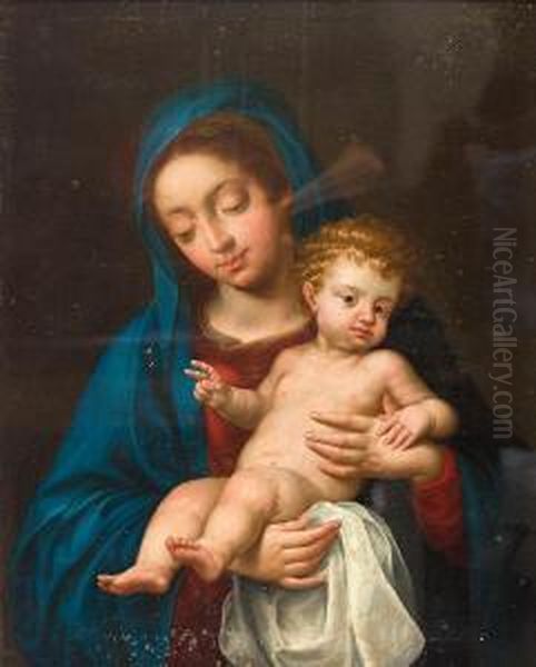 La Virgen Con El Nino - view 1