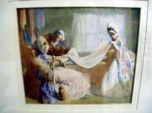 The Milliner's Shop by John Ritchie