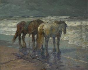 Molly And Rex by William Frederick Ritschel