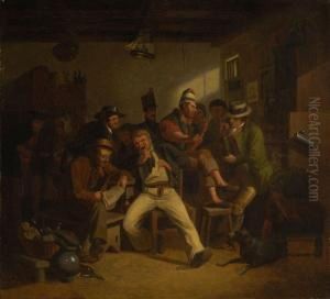 Der Aufschneider In Der Matrosenkneipe by Henry Ritter