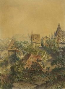 Nurnberg - Blick Von Der Stadtmauer