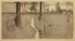 Wiese Mitbachlein by Wilhelm Ritter