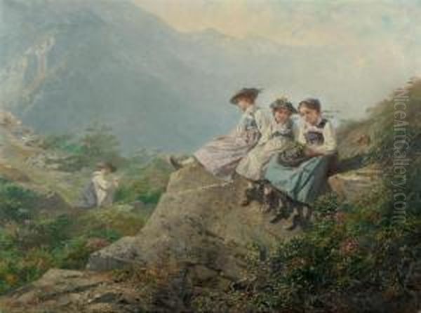 Girl Resting - view 1
