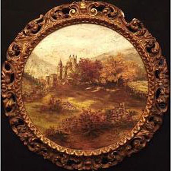 Paesaggio Con Castello - view 1