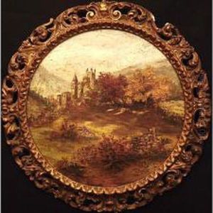 Paesaggio Con Castello by G. Rivata