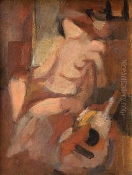 Desnudo Con Guitarra - view 1