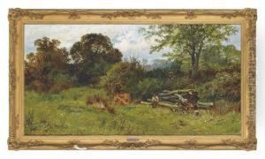 The Woodman's Rest by Leopold Rivers