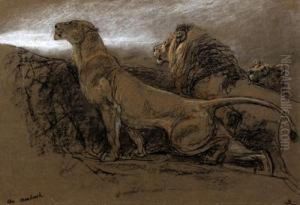 An Ambush by Briton Riviere
