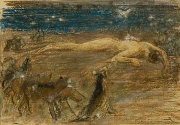 Study For 'hector Lying Dead' - view 1