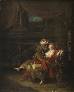 Couple Oriental Dans Un Interieur Couple Oriental Dans Un Interieur