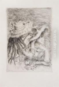 Une Pointe Seche Originale by Georges Riviere