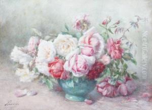 Roses Dans Un Vase