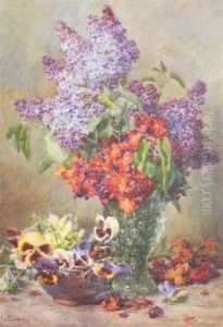 Bouquet De Lilas by Francois Rivoire