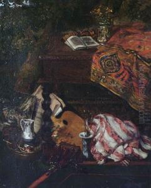 Still Life Of Artist's Studio - view 1