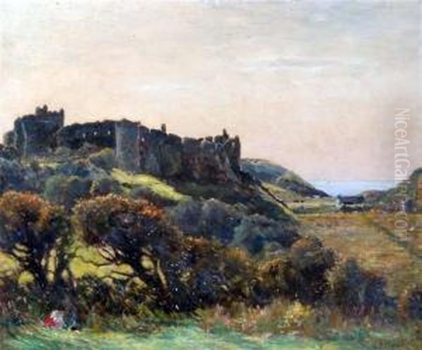 'manorbier Castle - view 1