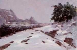 Paisaje Nevado by Antonio Rizzi